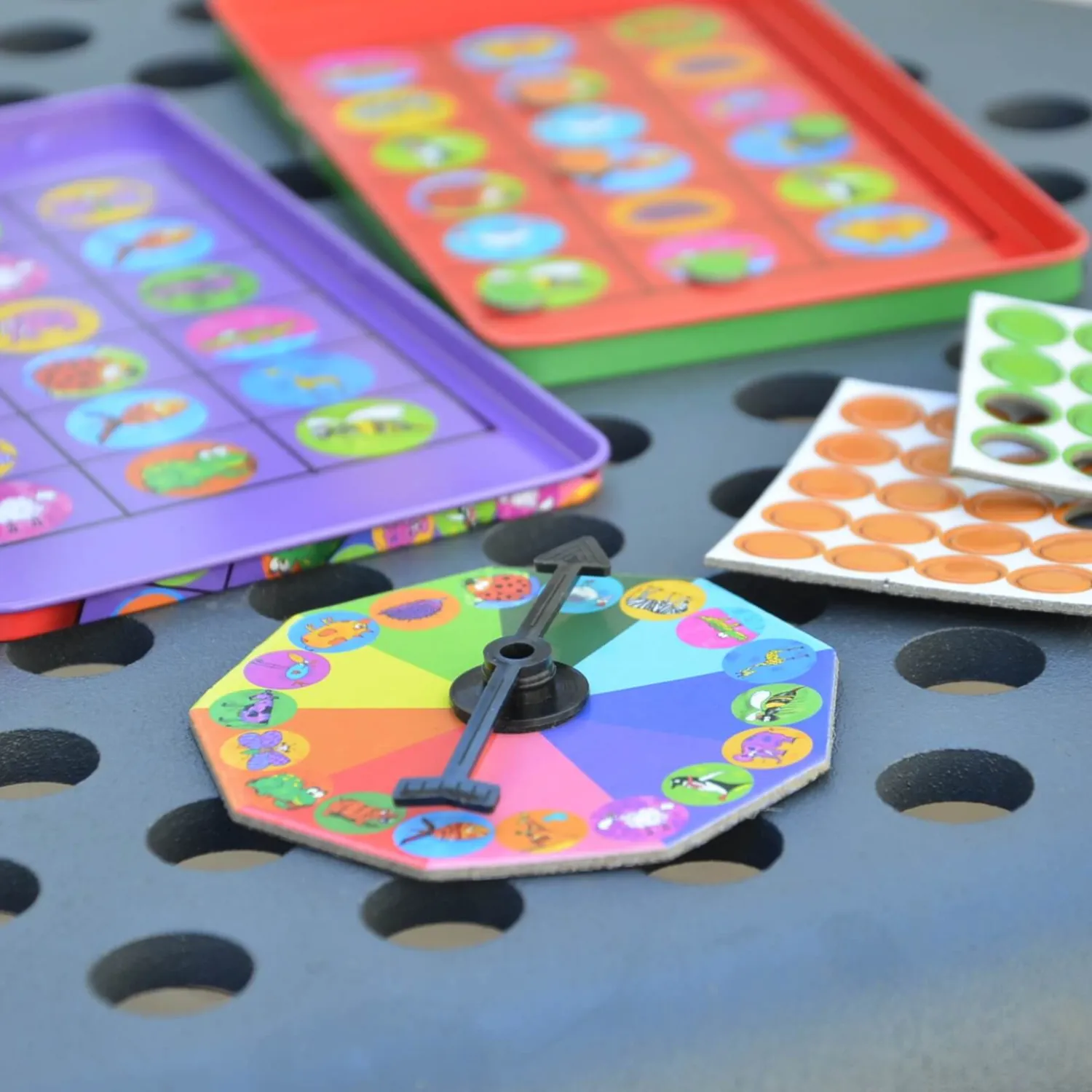 Idealne W Podróży|8 Lat+ | The Purple Cow Gra magnetyczna - Bingo
