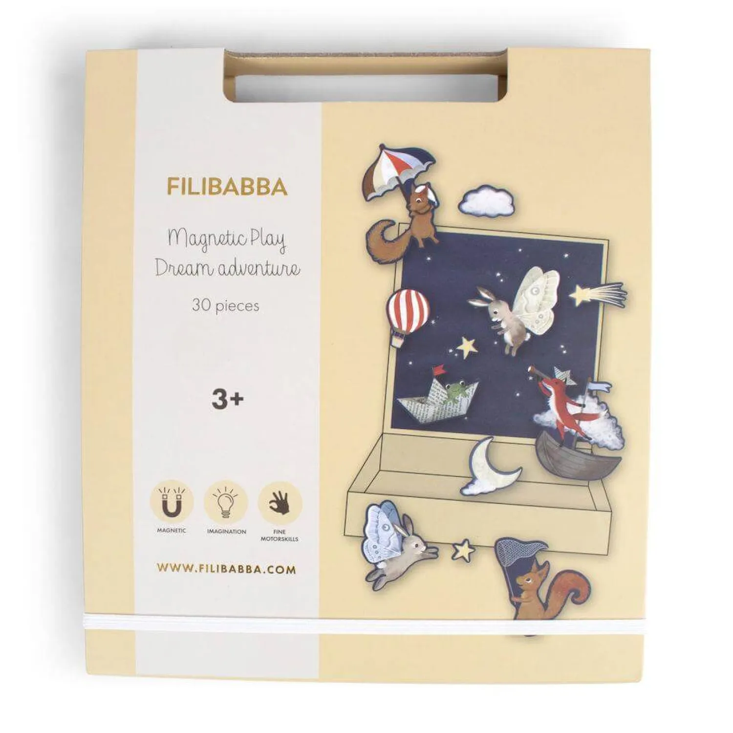 Idealne W Podróży|3 Lata + | Filibabba Gra magnetyczna Dreamy Adventurers