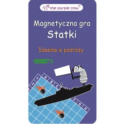 Idealne W Podróży|6 Lat+ | The Purple Cow Gra magnetyczna - Statki