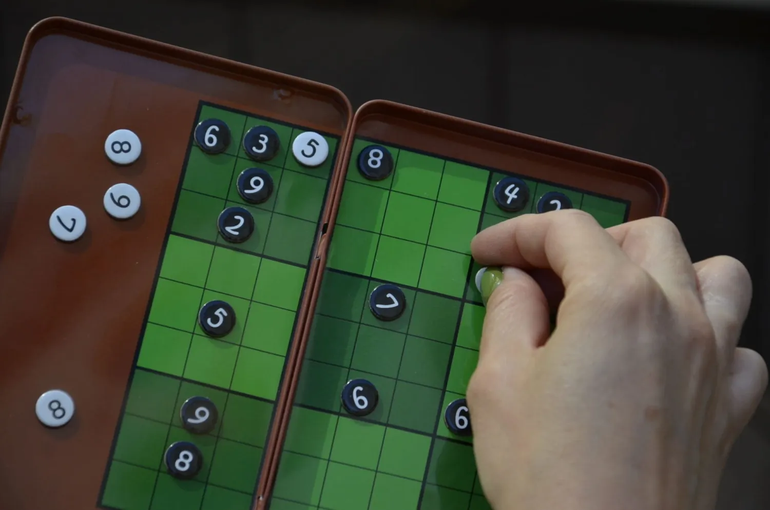 Idealne W Podróży|Edukacyjne | The Purple Cow Gra magnetyczna - Sudoku