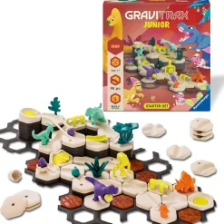 GraviTrax JUNIOR. Zestaw Startowy L - Dino, 98 el.