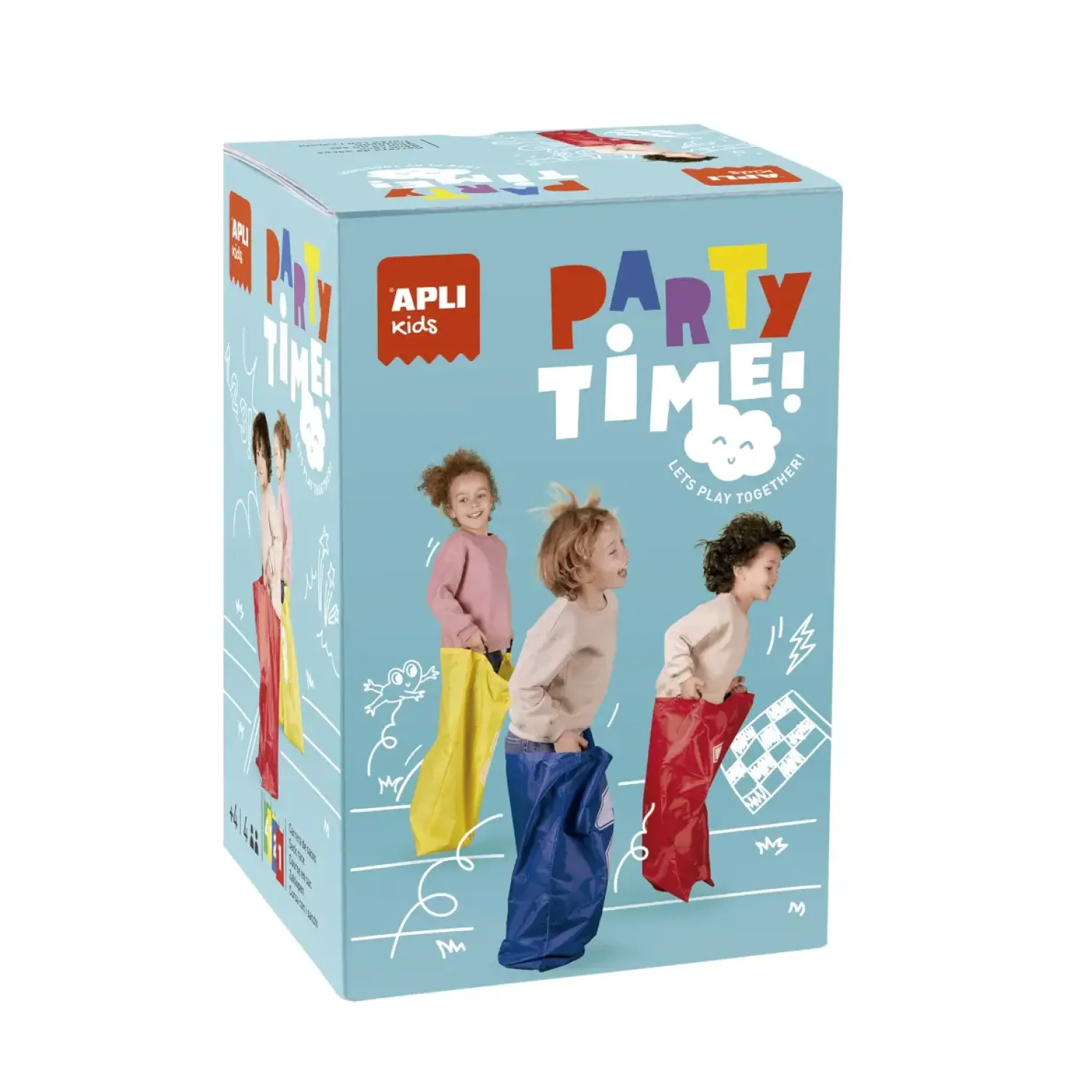 6 Lat+|Aktywizujące | Apli Kids Gra wyścig w workach