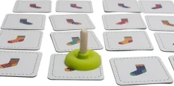 6 Lat+|Gry Karciane | BS Toys Gra zręcznościowa i edukacyjna Dopasuj Skarpetę 4+