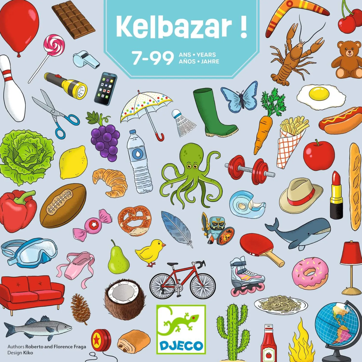 8 Lat+|7 Lat+ | Djeco Gra zręcznościowa KELBAZAR!