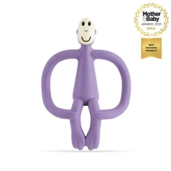 Gryzaki|Gryzaki | Matchstick Monkey Gryzak masujący ze szczoteczką Purple