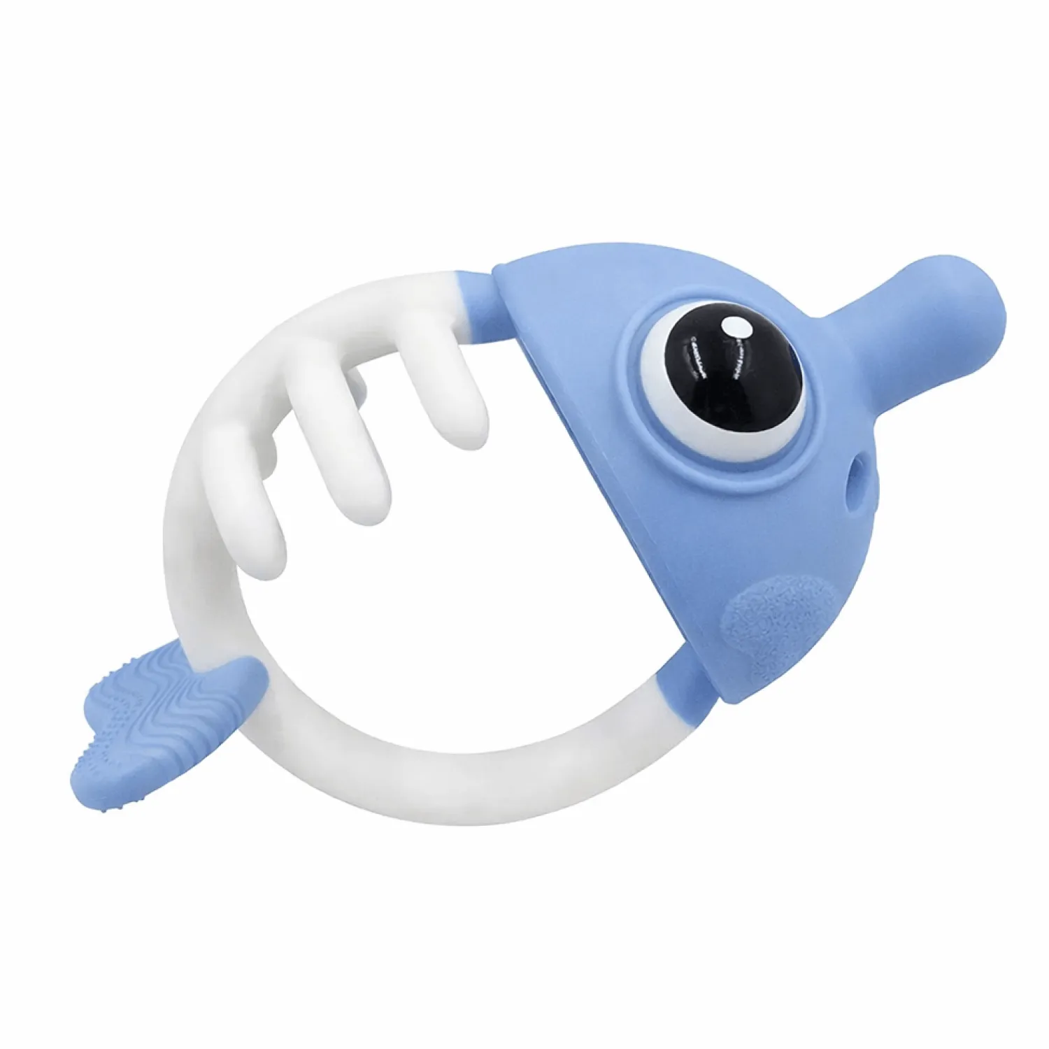 Gryzaki|Gryzaki | Mombella Gryzak Uspokajający Rybka 3w1 Light Blue