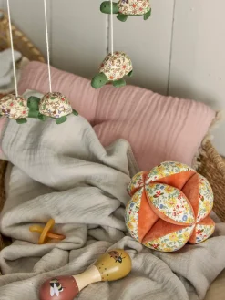 Grzechotki | Bloomingville Mini Grzechotka Venke, pomarańczowa