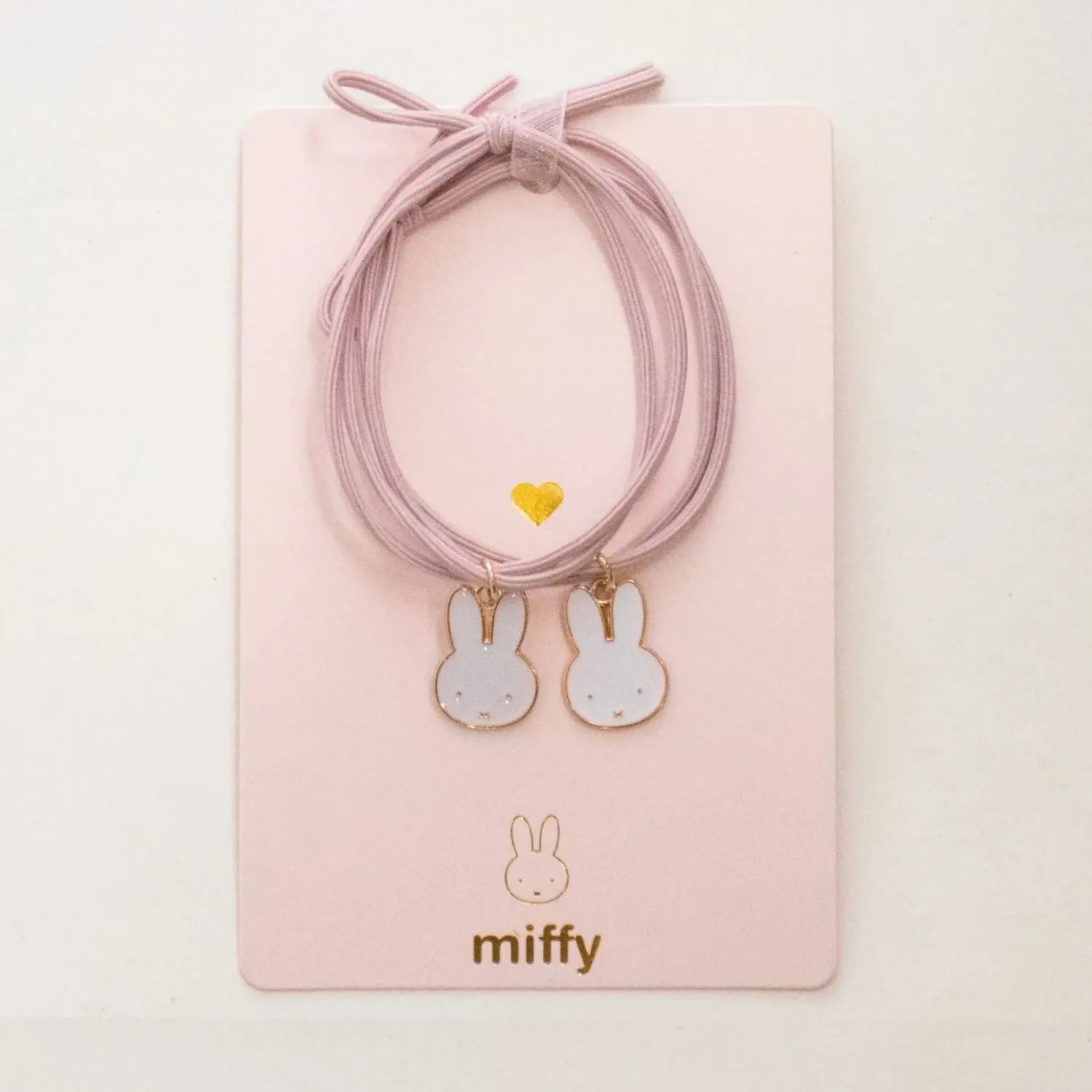 7 Lat+|Biżuteria | Yuko B. Gumki do włosów, bransoletki - Miffy, 2 szt.