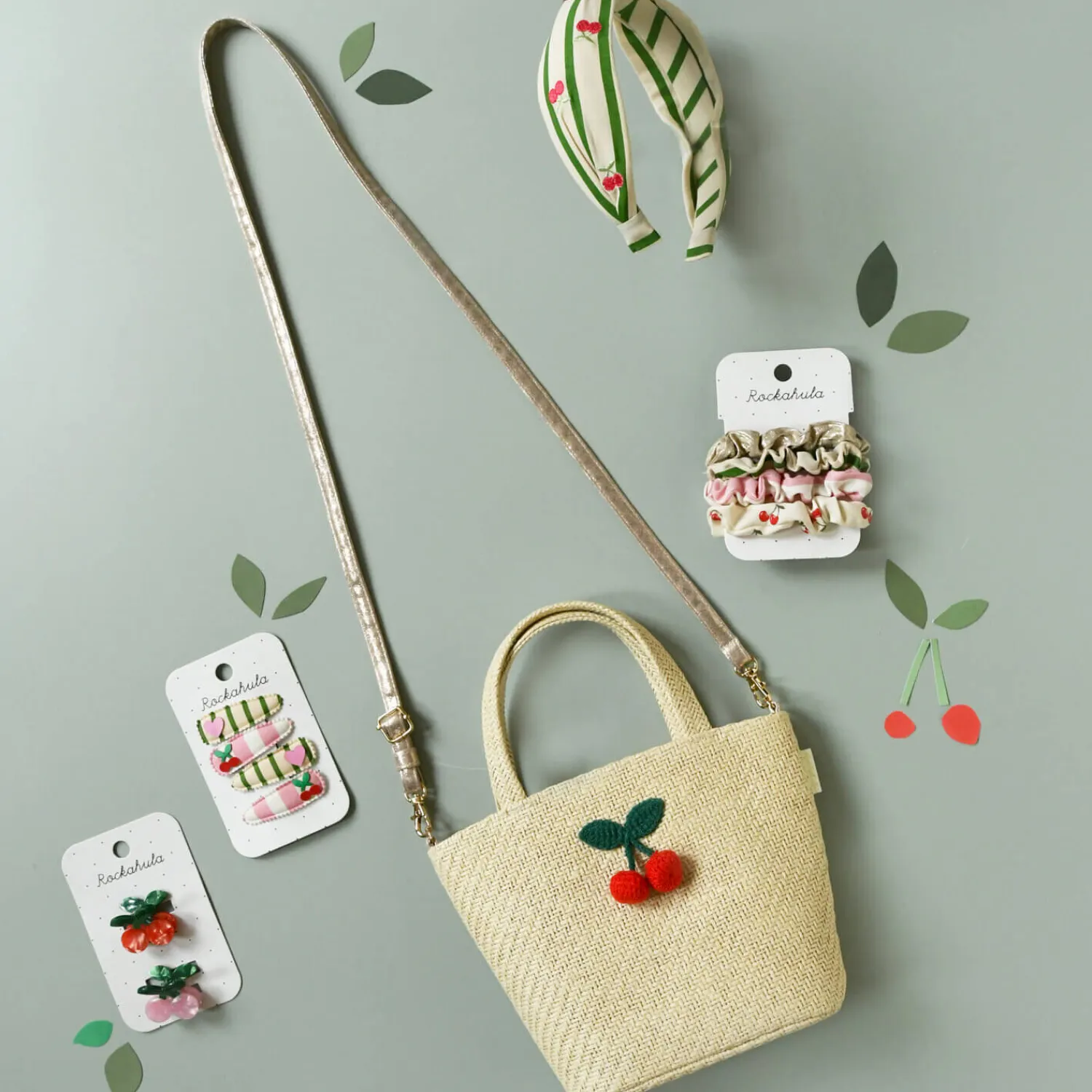 Akcesoria Do Włosów | Rockahula Kids Gumki do włosów Cherry Kiss Scrunchie