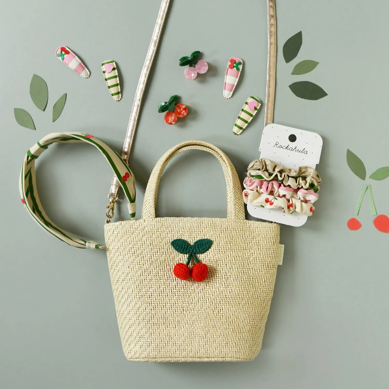 Akcesoria Do Włosów | Rockahula Kids Gumki do włosów Cherry Kiss Scrunchie