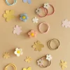 Akcesoria Do Włosów | Rockahula Kids Gumki do włosów Daisy Daisy Mini Elastic Pony Pack
