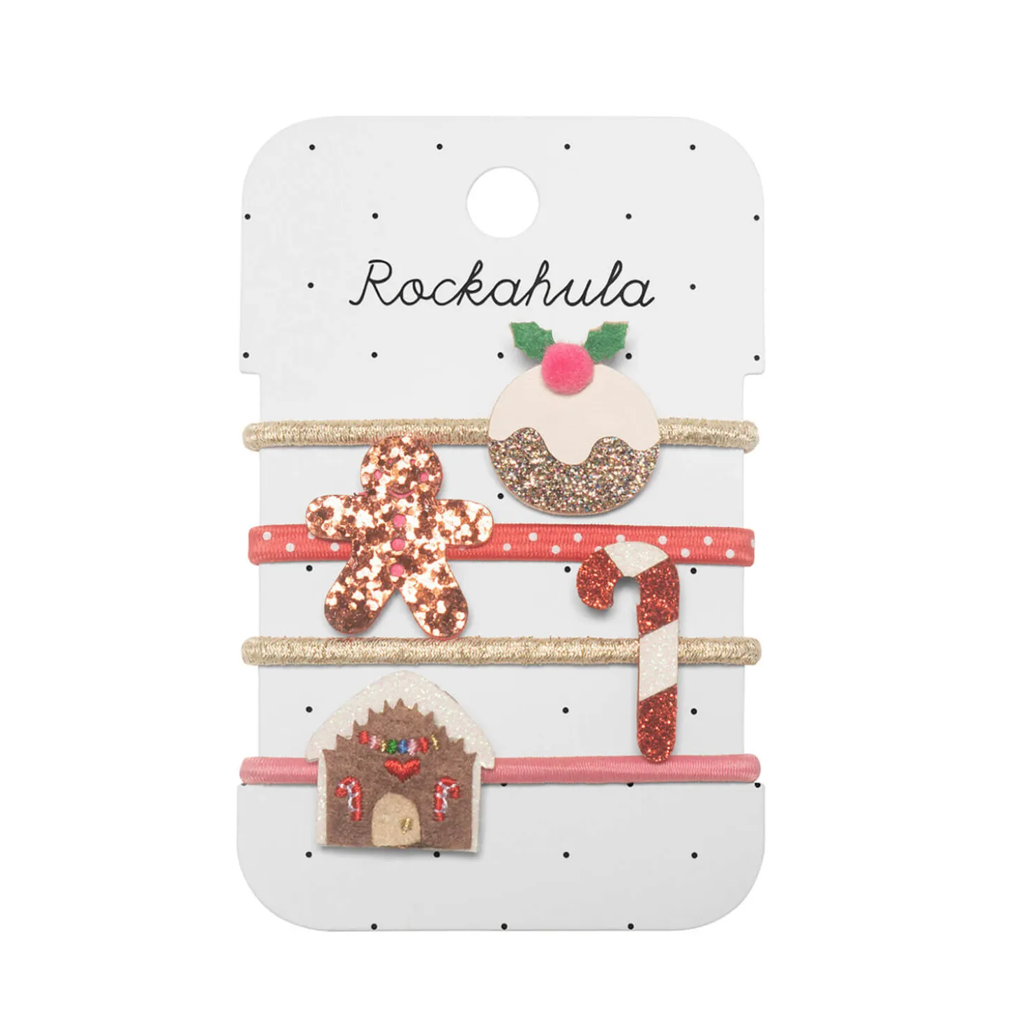 Gumki do włosów Gingerbread Christmas