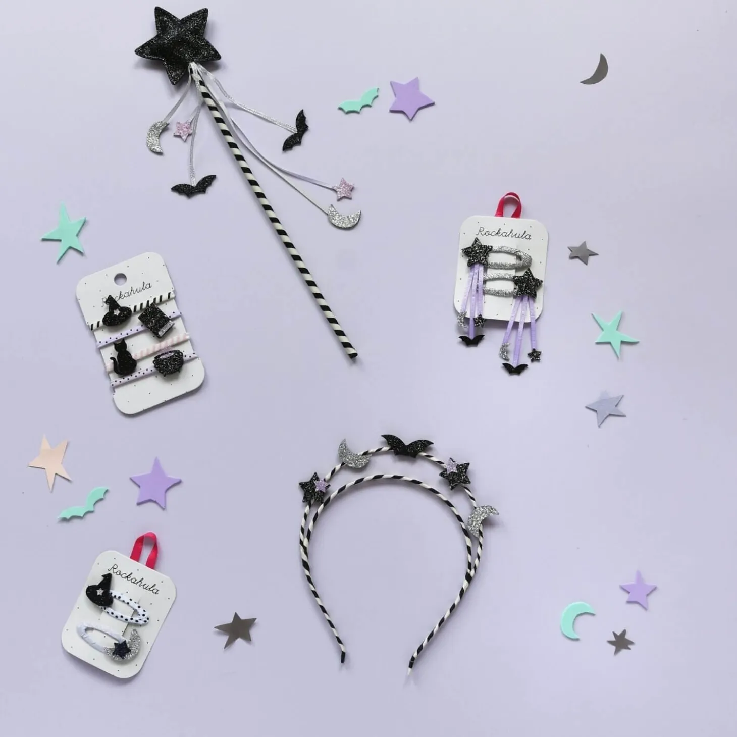 Gumki do włosów Little Witches Kit