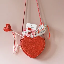 Akcesoria Do Włosów | Rockahula Kids Gumki do włosów Love Heart Glitter