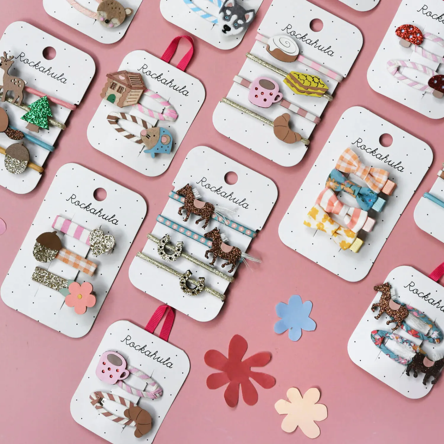 Akcesoria Do Włosów | Rockahula Kids Gumki do włosów Petit Dejeuner