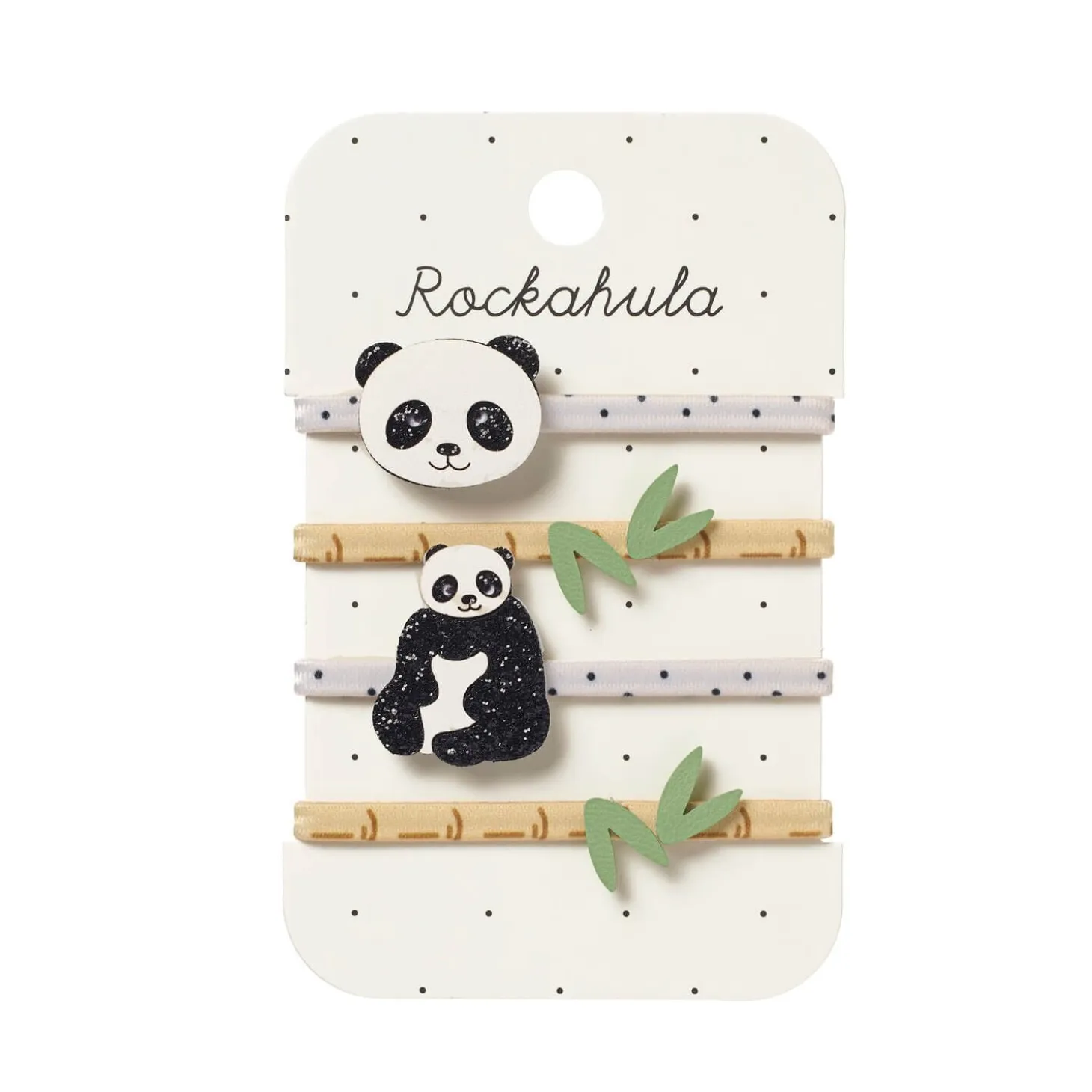 Gumki do włosów Polly Panda and Bamboo