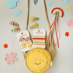 Gumki do włosów Vintage Rainbow Elastic Pony Pack