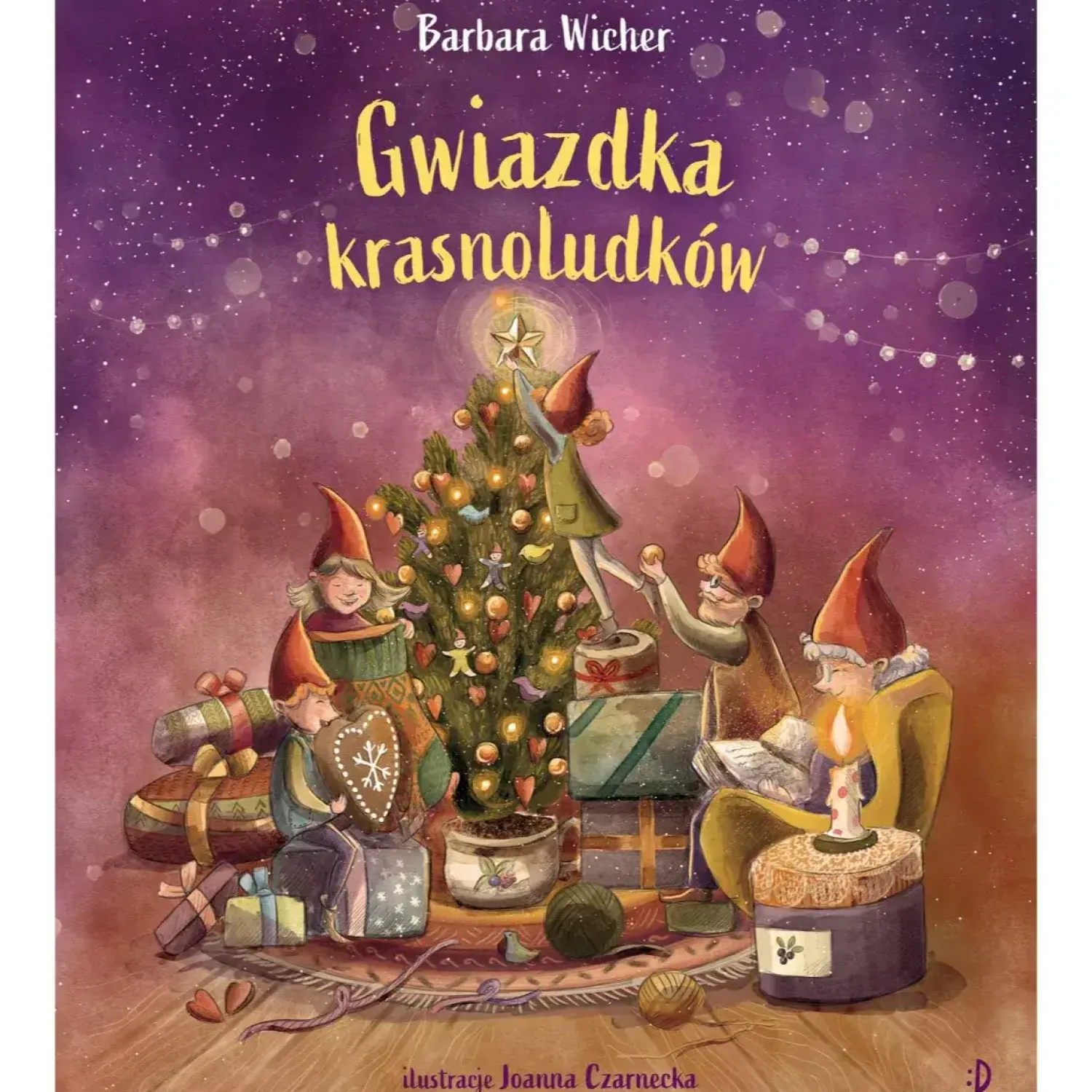 Świąteczne|5-8 Lat | Wydawnictwo Dwukropek Gwiazdka krasnoludków