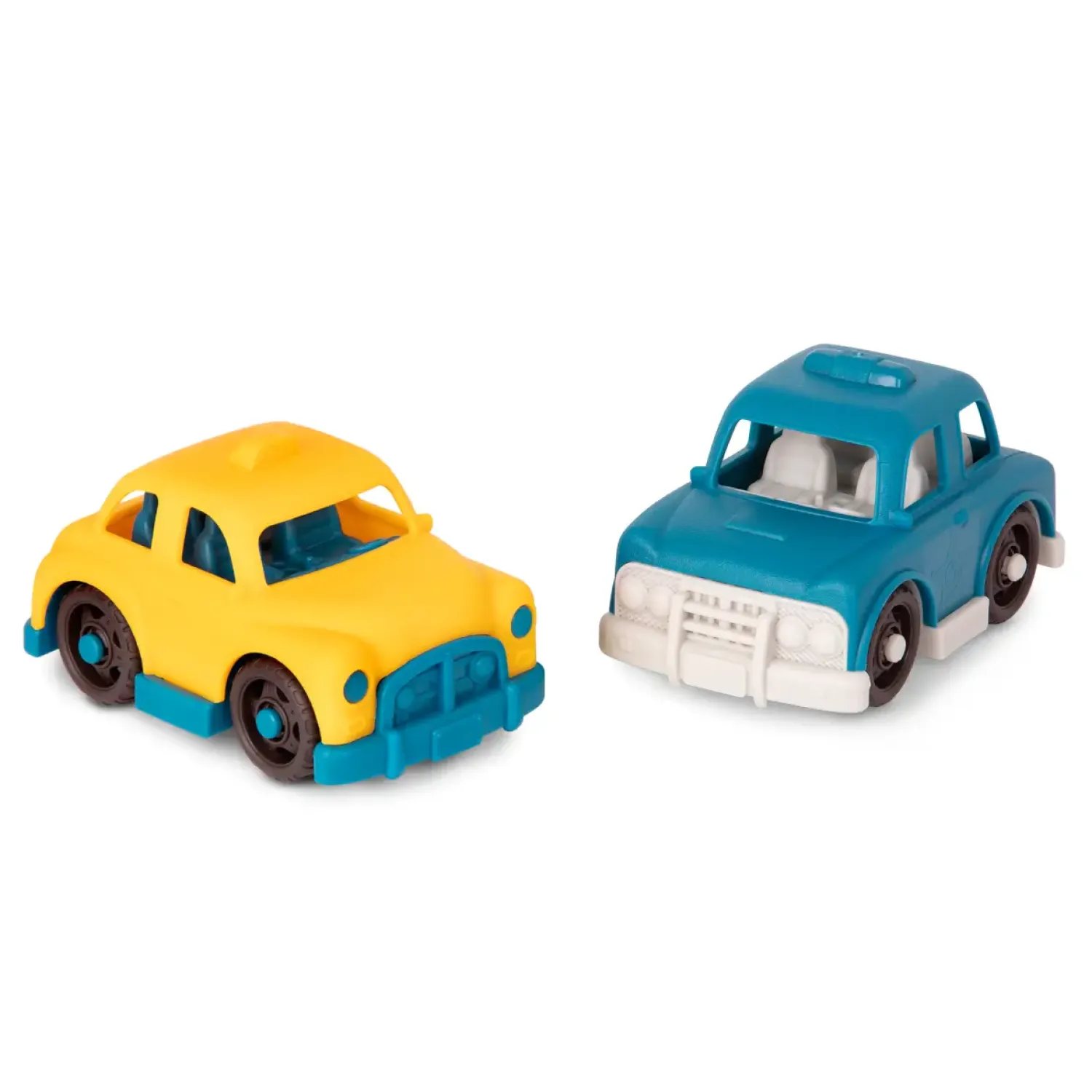 12M+|3 Lata + | B.Toys Happy Cruisers – zestaw 6 małych autek
