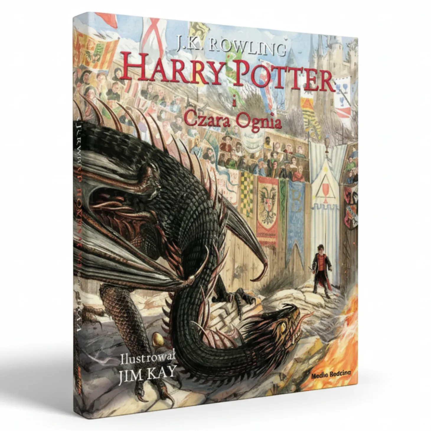 Harry Potter i Czara Ognia. Tom 4 (wydanie ilustrowane)