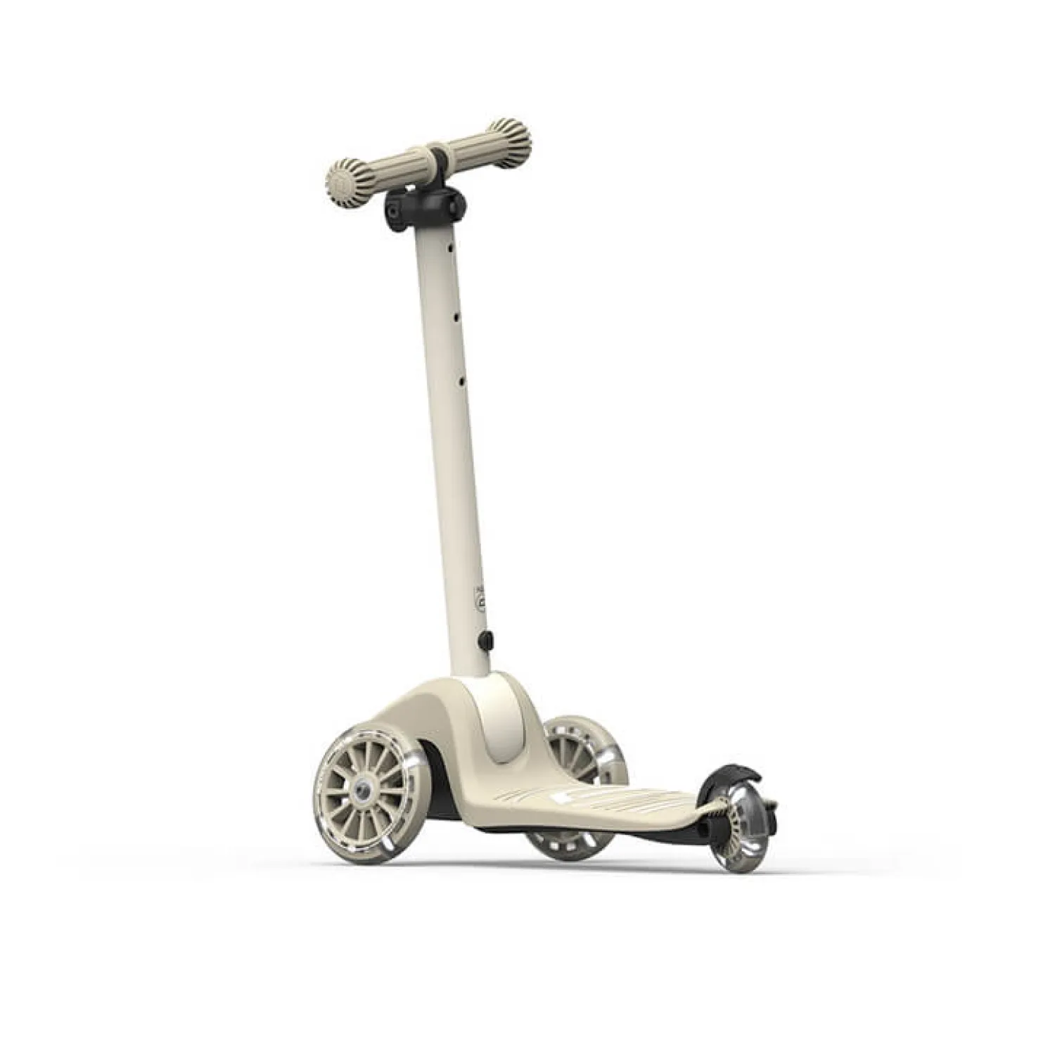 6 Lat+|3 Lata + | Scootandride Highwaykick 3S Hulajnoga z systemem sterowania 2w1 i kółkami LED składana 3+ Ash
