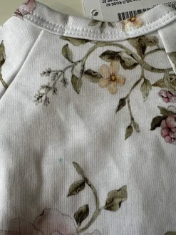 II GATUNEK: Body organic cotton krótki rękaw - WILD ROSE, roz. 62