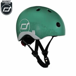 Kaski Dla Dzieci|Przydatne Akcesoria | Scootandride II GATUNEK: Kask z odblaskami XXS-S dla dzieci 1rż+ Forest Owl