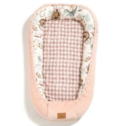 II GATUNEK: Kokon niemowlęcy BEST NEST - PRINCESS, POWDER PINK