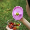 Innowacyjny pojemnik na przekąski FINGER SNACK BOWL - Lavender Purple