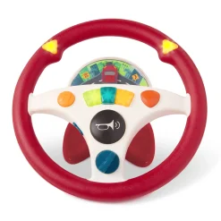Samochodziki, Pojazdy | B.Toys Interaktywna KIEROWNICA muzyczna - czerowna