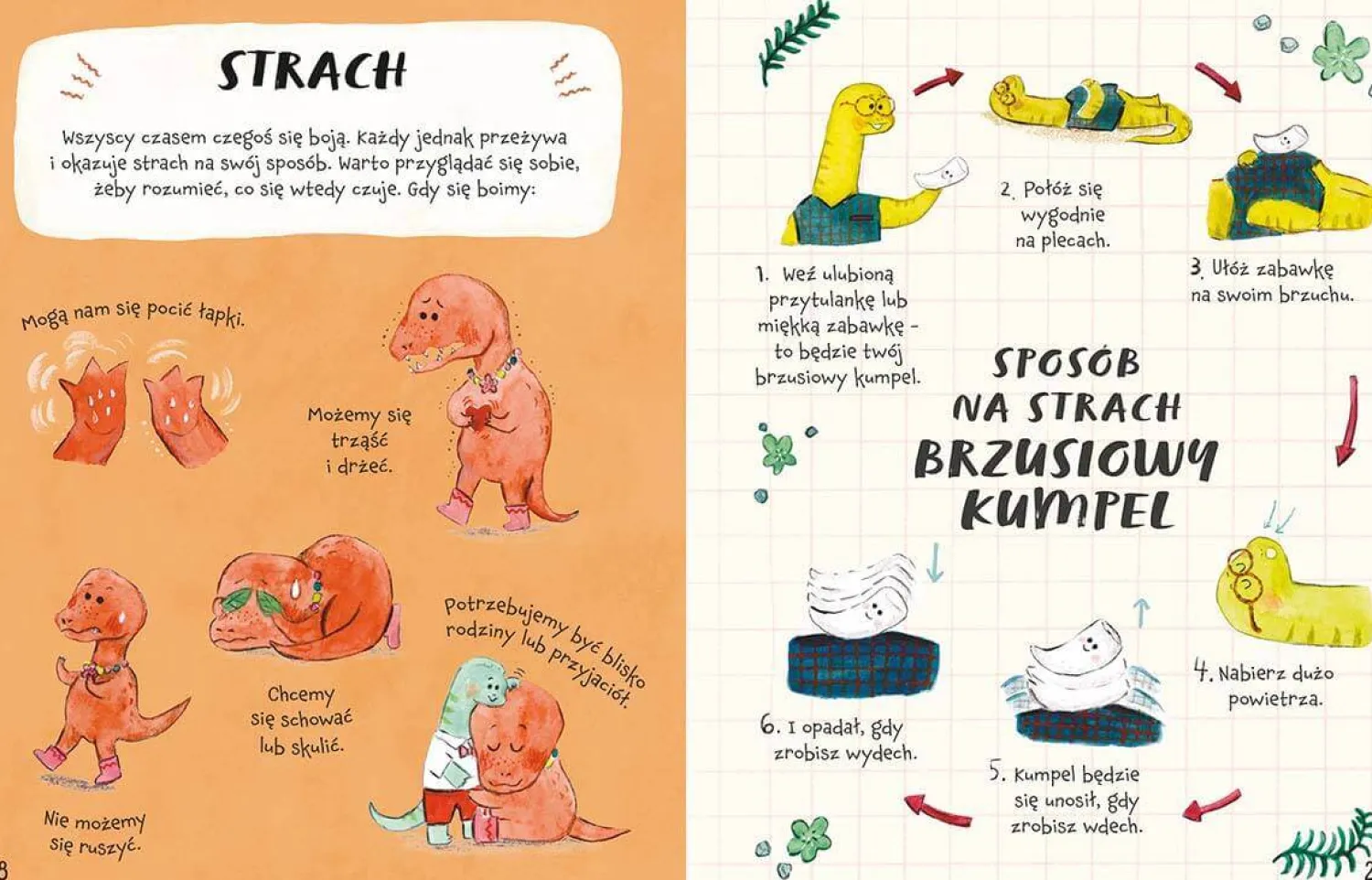 5-8 Lat|Oswajanie Emocji | HarperCollins Jak się czują dinozaury. Opowieści 5 minut przed snem