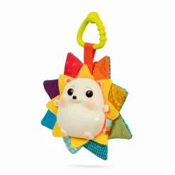Idealne W Podróży|Zawieszki Do Wózka | B.Toys JEŻYK-słoneczko sensoryczne z muzyką i światłem