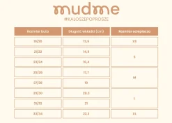 Uwaga Na Kałuże | Mudme Kalosze dziecięce - sand beige