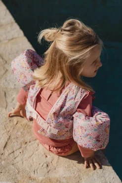 Stroje Kąpielowe|Stroje Kąpielowe | Little Dutch Kamizelka do nauki pływania z rękawkami Dreamy Mermaid