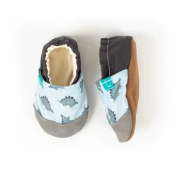 Kapcie do domu, żłobka, przedszkola - GREY DINO