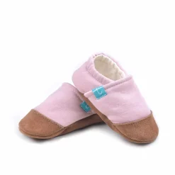 Kapcie do domu, żłobka, przedszkola - BLUSH PINK