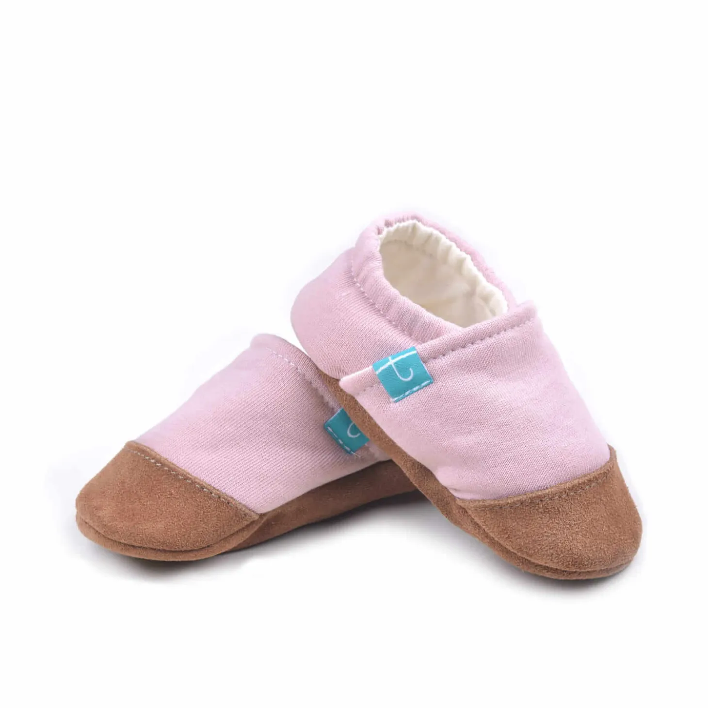 Kapcie do domu, żłobka, przedszkola - BLUSH PINK