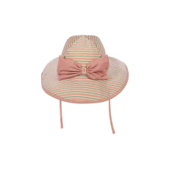 Kapelusz przeciwsłoneczny Bowwow - blush stripe