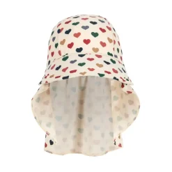 Kapelusz przeciwsłoneczny Manuca Frill - coeur colore