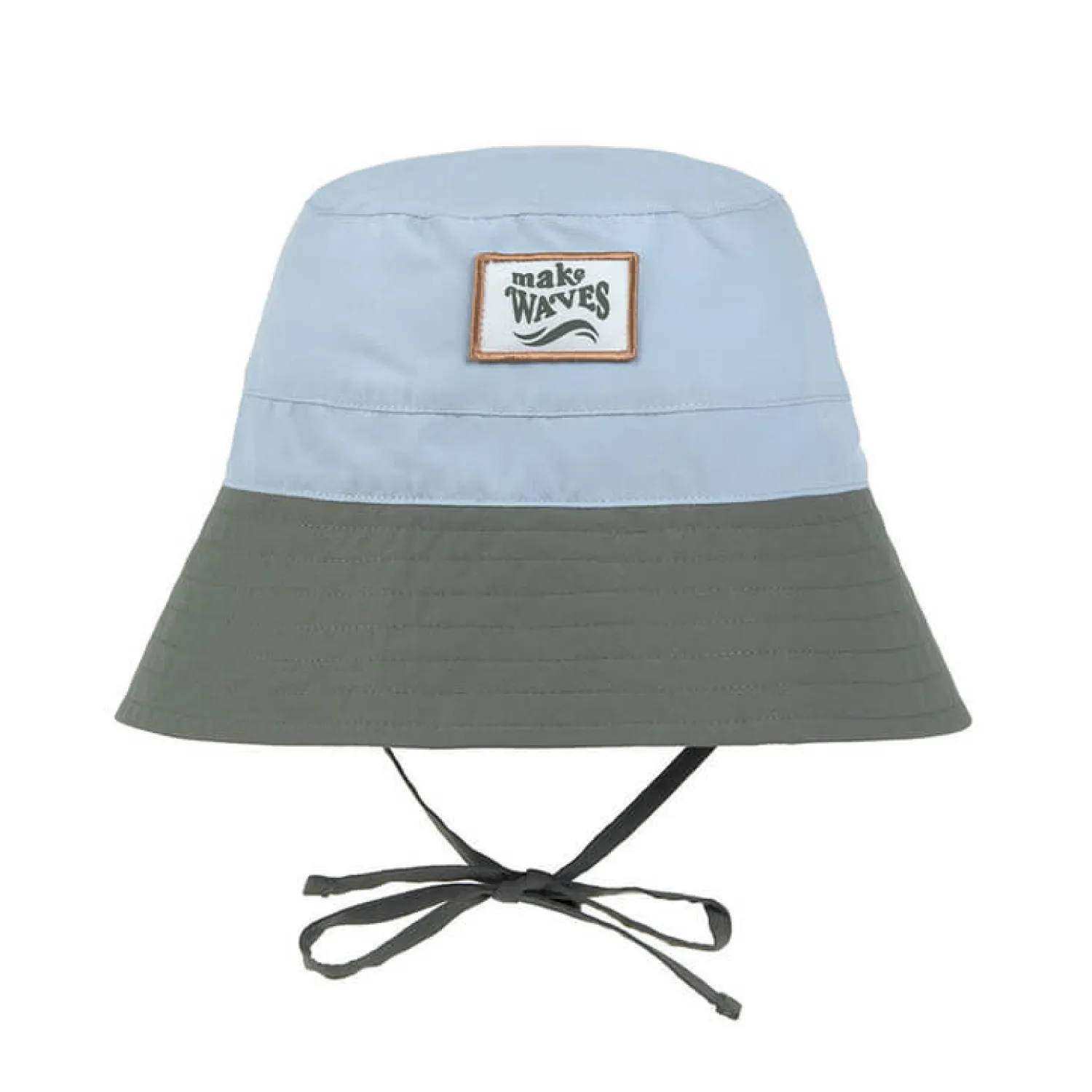 Na Główkę|Nakrycie Głowy | Lassig Kapelusz rybacki z filtrem UV80 Splash & Fun sky blue, deep olive