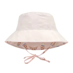 Kapelusz z filtrem UV80 Splash & Fun Ice Cream - pale pink