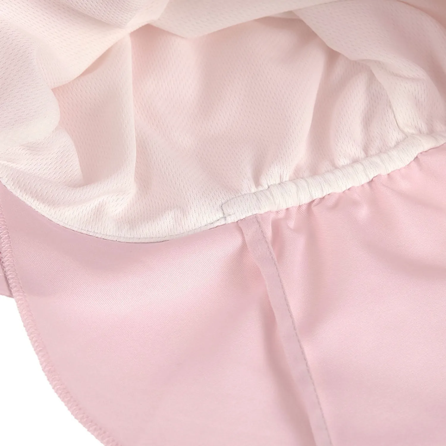 Na Główkę|Nakrycie Głowy | Lassig Kapelusz z filtrem UV80 z ochroną karku Splash & Fun - pale pink