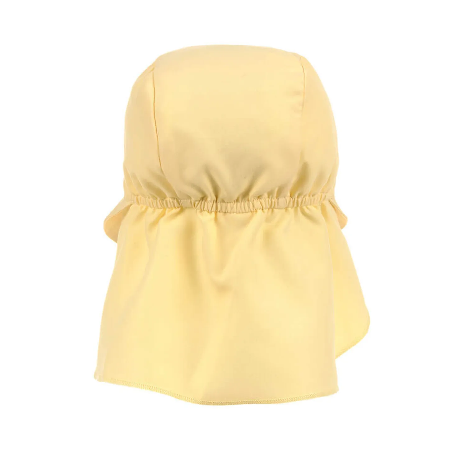 Kapelusz z filtrem UV80 z ochroną karku Splash & Fun - pale yellow