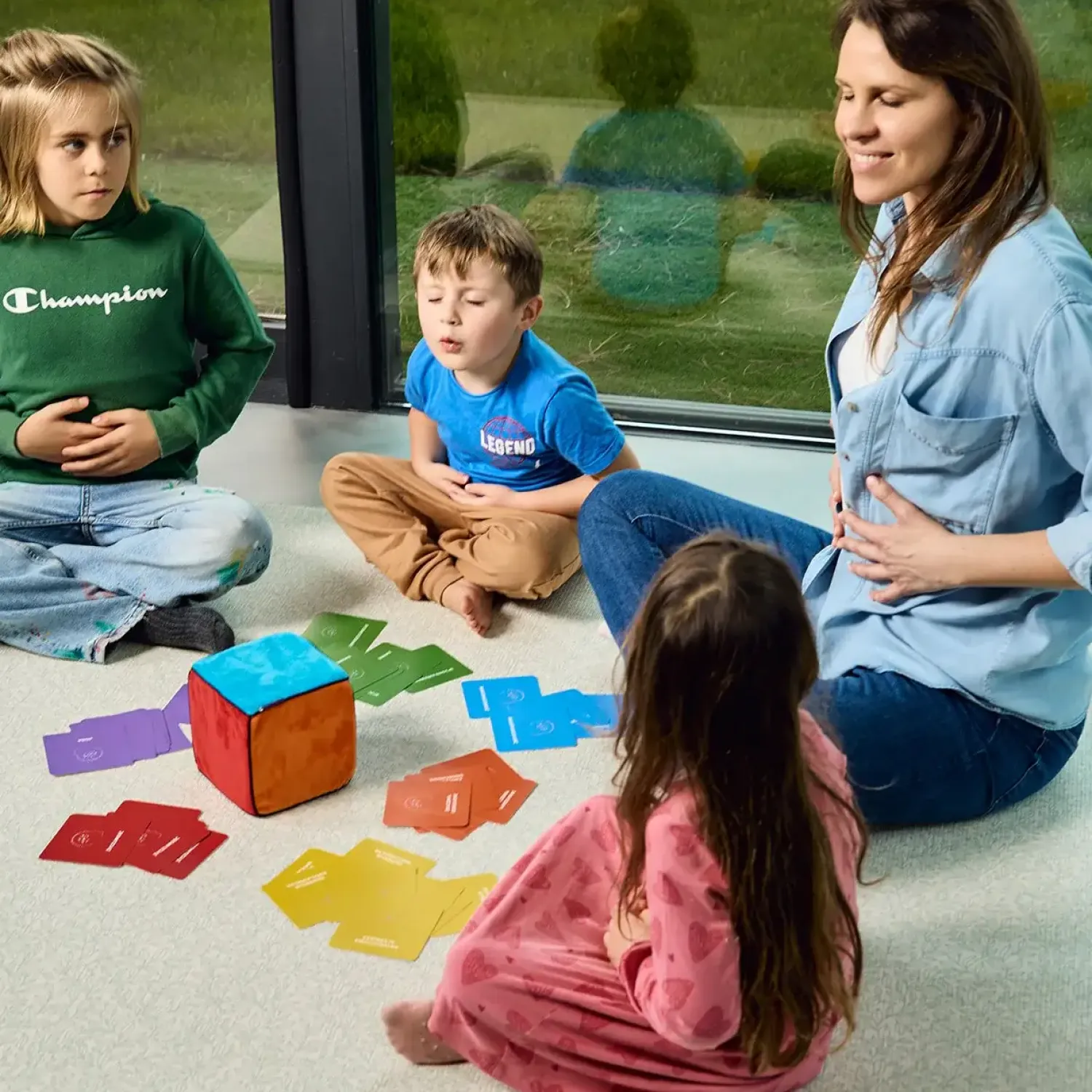 6 Lat+|Aktywizujące | rozwojowa mama Karty do kostki aktywności - mindfulness + mini e-book 4+