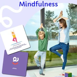 6 Lat+|Aktywizujące | rozwojowa mama Karty do kostki aktywności - mindfulness + mini e-book 4+