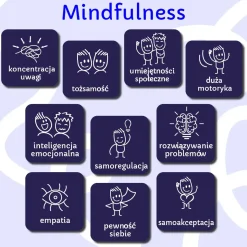 6 Lat+|Aktywizujące | rozwojowa mama Karty do kostki aktywności - mindfulness + mini e-book 4+