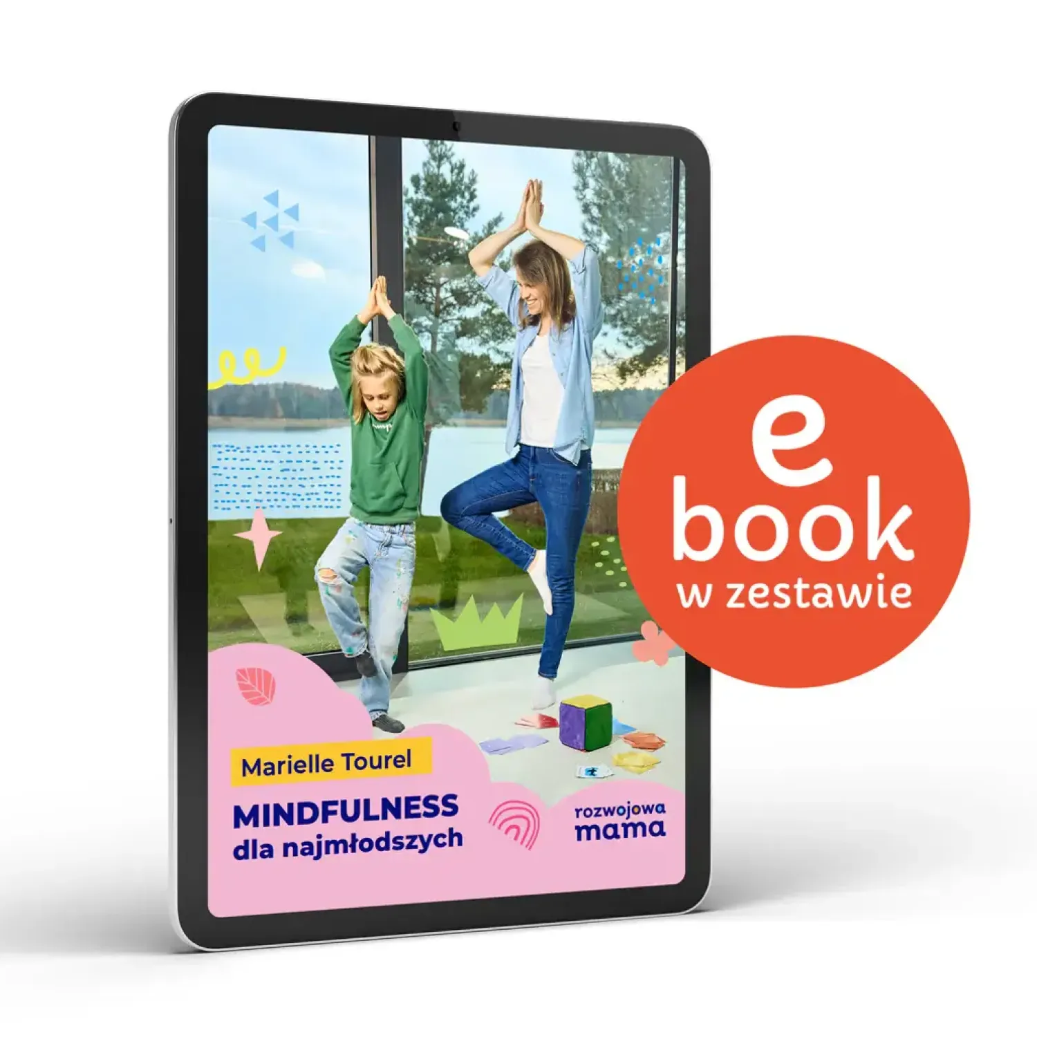 6 Lat+|Aktywizujące | rozwojowa mama Karty do kostki aktywności - mindfulness + mini e-book 4+