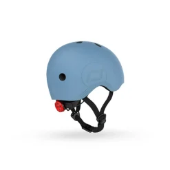 Kaski Dla Dzieci|Przydatne Akcesoria | Scootandride Kask M-L dla starszych dzieci i nastolatków Steel