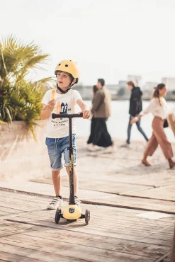 Kaski Dla Dzieci|Przydatne Akcesoria | Scootandride Kask S-M dla dzieci 3+ Lemon kolekcja Icecream