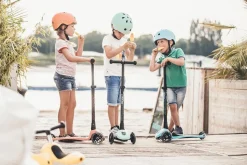 Kaski Dla Dzieci|Przydatne Akcesoria | Scootandride Kask S-M dla dzieci 3+ Peach kolekcja Icecream